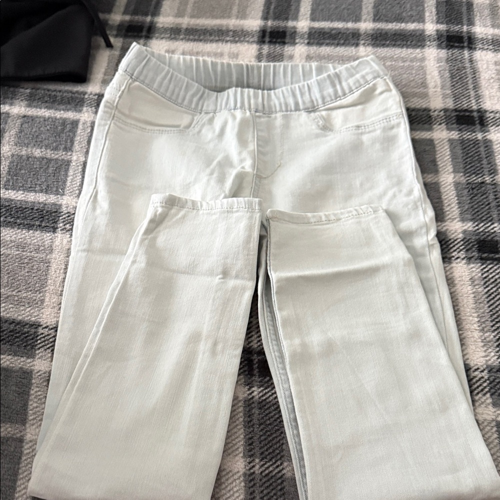 Light Blue Denim Leggings Kids size 7